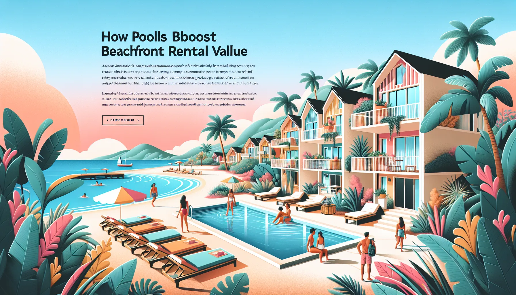 How Pools Boost Siesta Key Beachfront Rental Value
