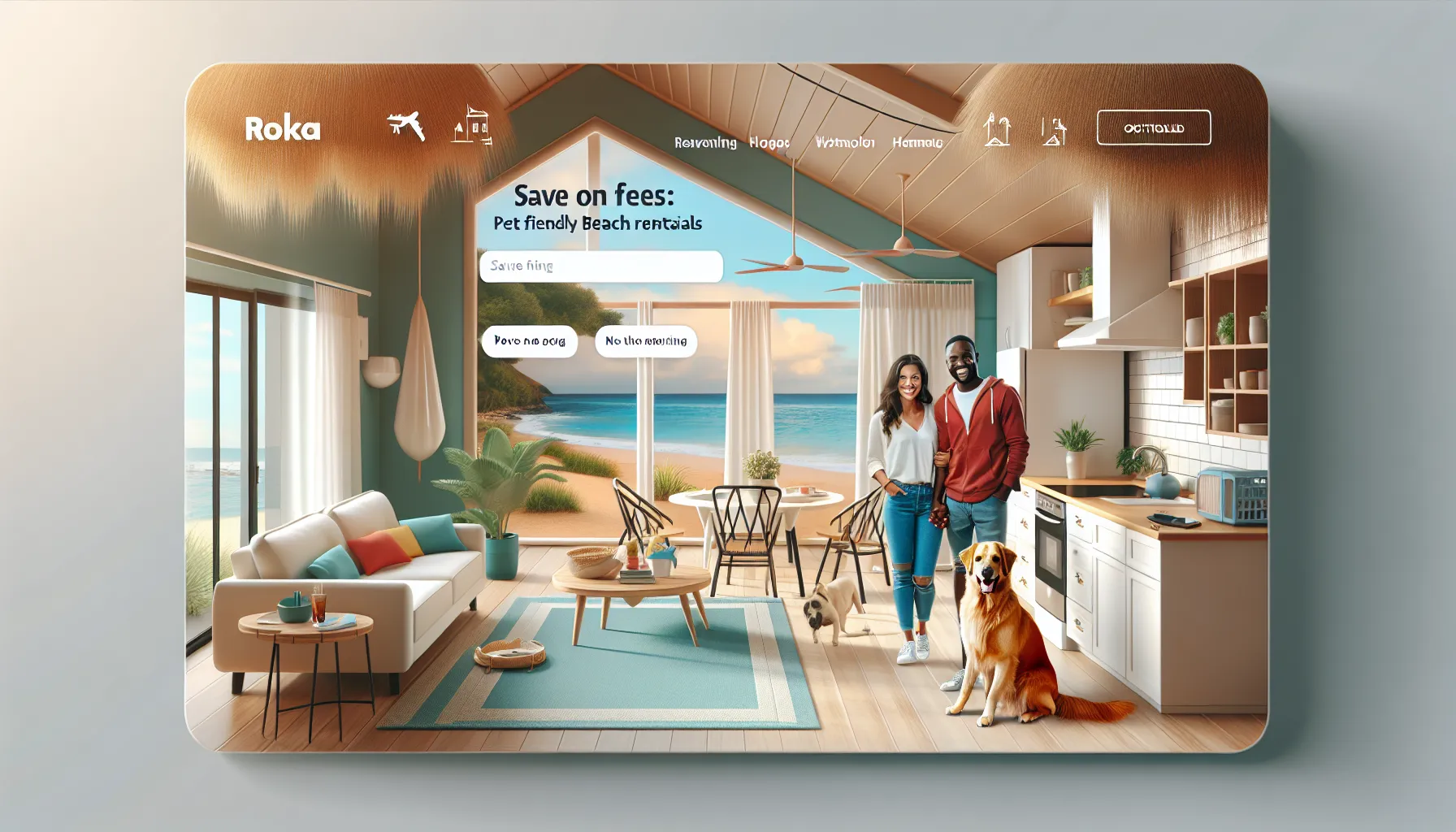 Save on Fees: Pet Friendly Beach Rentals with No Extra Charge