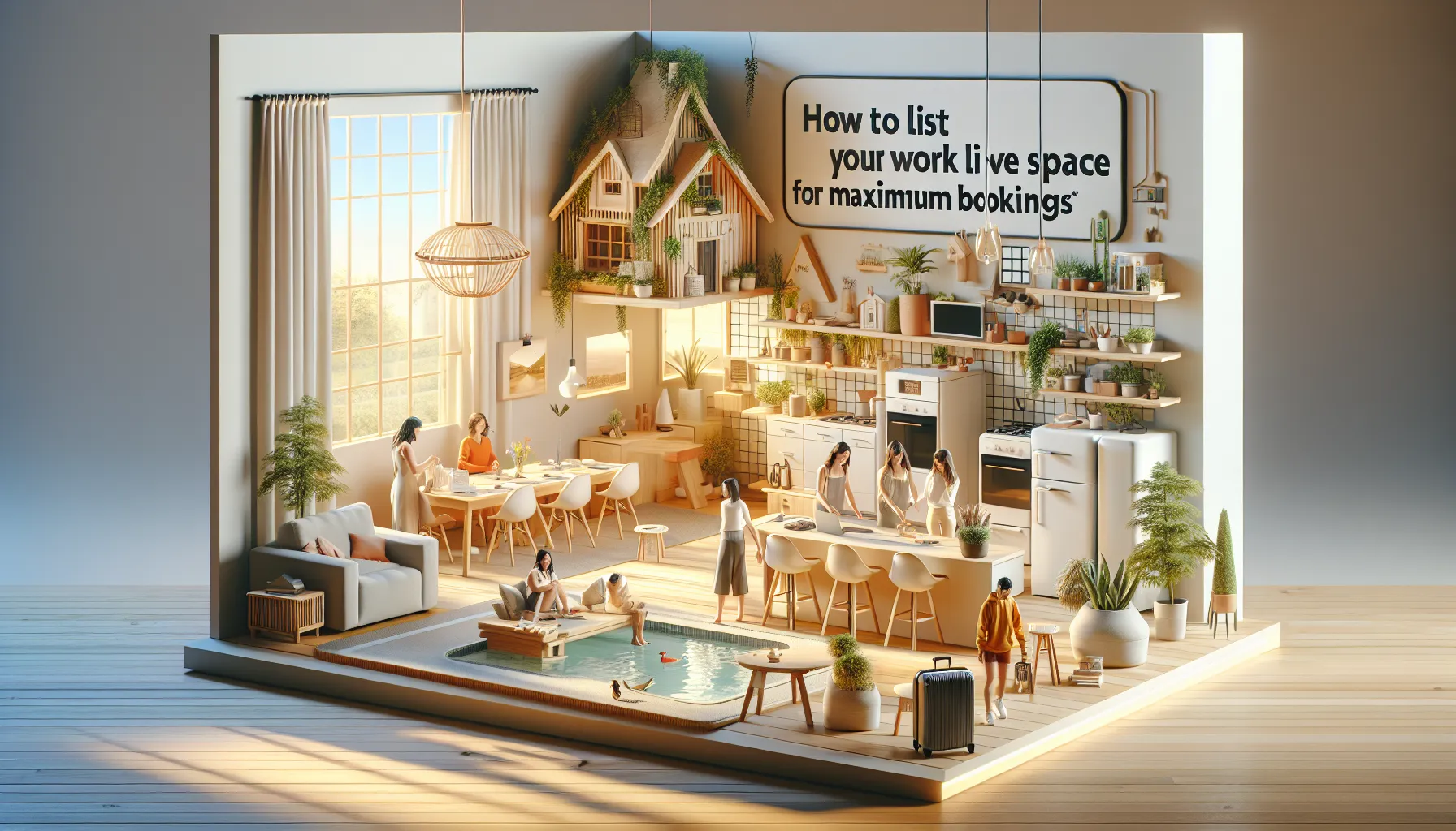 How to List Your Work Live Space for Maximum Bookings