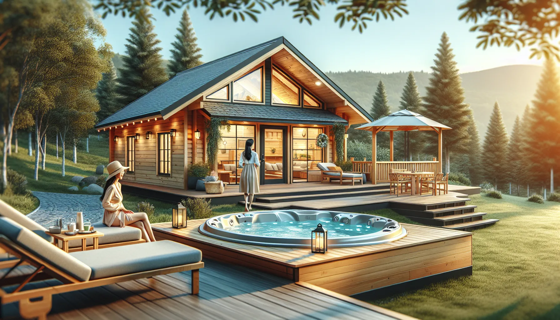 Cabins with Hot Tubs: A Key to Higher Occupancy?