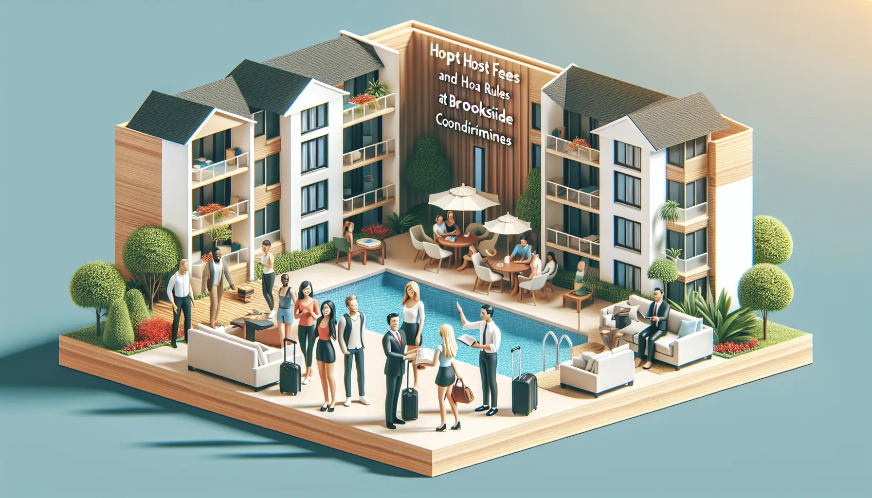 Host Fees and HOA Rules at Brookside Condominiums