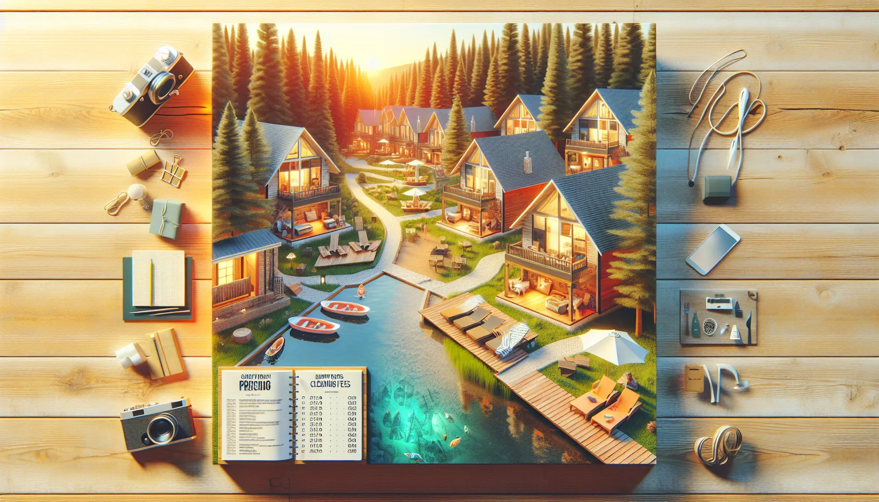 Sunset Pines Resort Pricing: Nightly Rates & Cleaning Fees